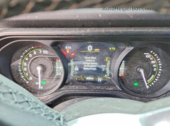 1C4RJXP67SW585263 2025 JEEP WRANGLER Gray Սարքավորումների վահանակի տեսք