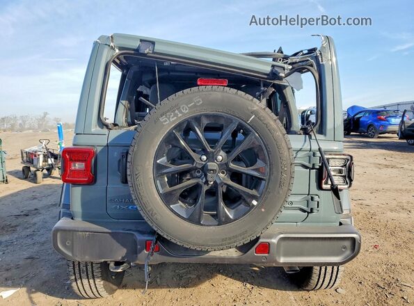 1C4RJXP67SW585263 2025 JEEP WRANGLER Gray Հետևի տեսք