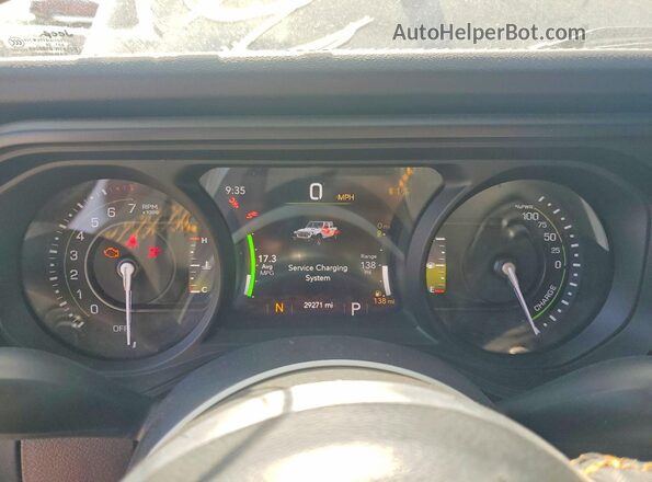 1C4RJXP69RW254842 2024 JEEP WRANGLER Зеленый Вид щитка приборов