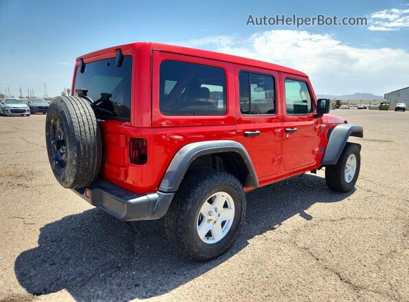 1C4RJXR60SW584064 2025 JEEP WRANGLER Red Rear right