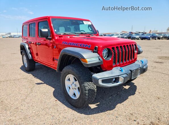1C4RJXR60SW584064 2025 JEEP WRANGLER Red Front right