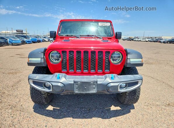 1C4RJXR60SW584064 2025 JEEP WRANGLER Red Front view