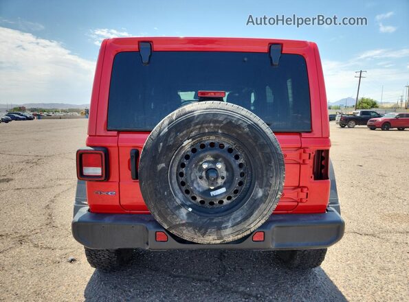 1C4RJXR60SW584064 2025 JEEP WRANGLER Red 360 interior view