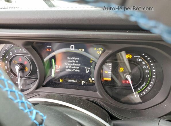 1C4RJXR61RW128259 2024 JEEP WRANGLER Blue Widok zestawu wskaźników