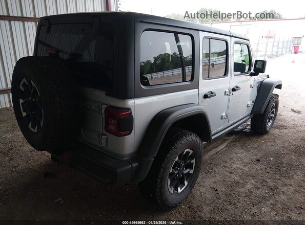 1C4RJXR61RW269610 2024 JEEP WRANGLER Silver Trasero derecho