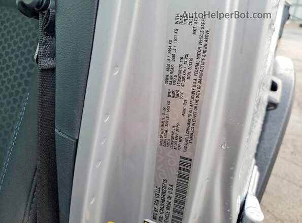 1C4RJXR68RW276716 2024 JEEP WRANGLER Silver Вид наклейки з VIN-кодом