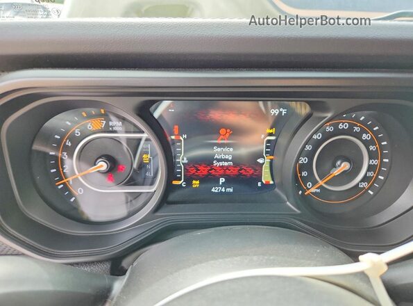 1C4RJXSJ8SW545155 2025 JEEP WRANGLER Green Սարքավորումների վահանակի տեսք