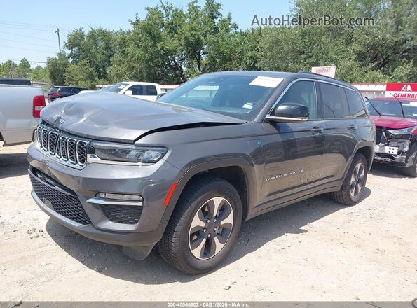 1C4RJYB60RC133437 2024 JEEP GRAND CHEROKEE 4XE Серый Передняя левая четверть