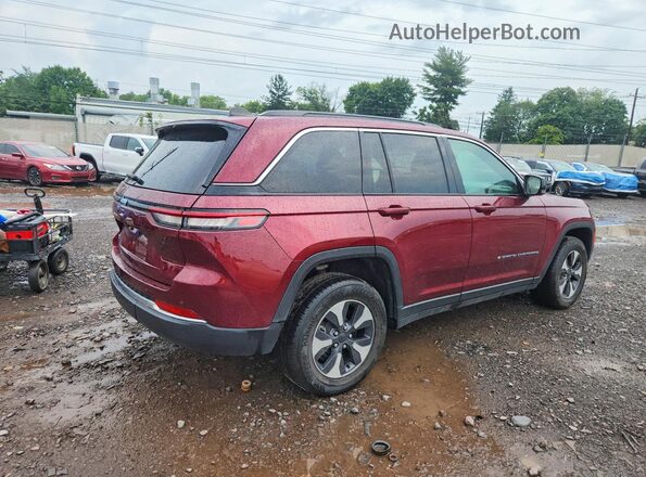 1C4RJYB60RC133616 2024 JEEP GRAND Красный Задняя правая четверть