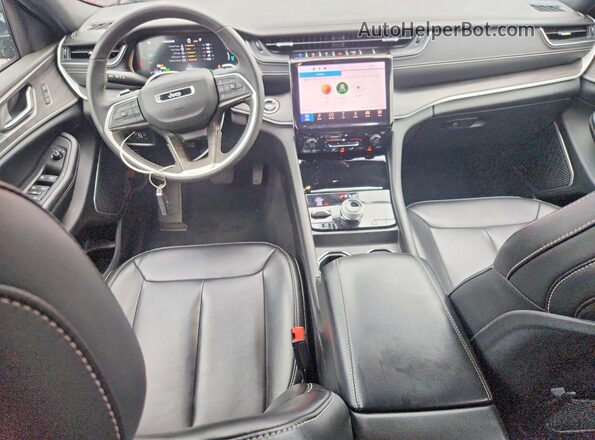 1C4RJYB60RC133616 2024 JEEP GRAND Красный Вид панели приборов