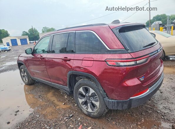 1C4RJYB60RC133616 2024 JEEP GRAND Красный Задняя левая четверть