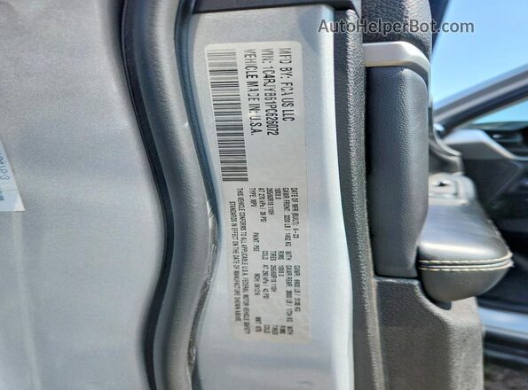 1C4RJYB61PC626072 2023 JEEP GRAND Silver Вид наклейки з VIN-кодом