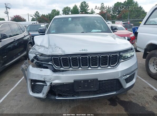 1C4RJYB61RC115383 2024 JEEP GRAND CHEROKEE 4XE Gray Vista del cuadro de instrumentos