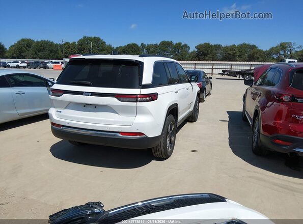 1C4RJYB62R8521370 2024 JEEP GRAND CHEROKEE 4XE White უკანა მარჯვენა