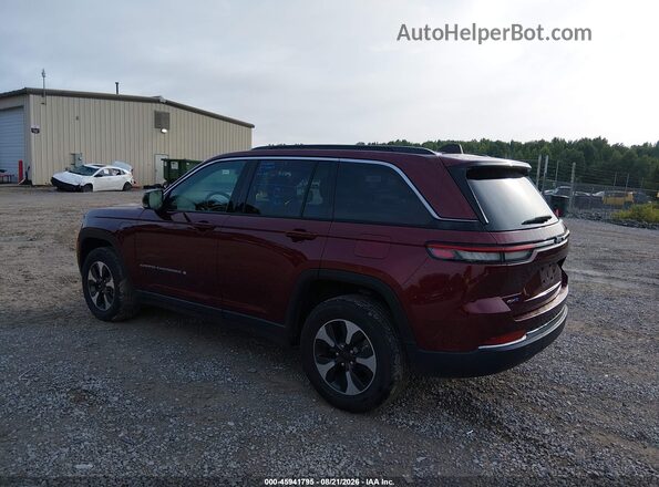 1C4RJYB63RC145923 2024 JEEP GRAND CHEROKEE 4XE Red Tył lewy