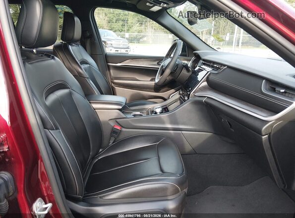 1C4RJYB63RC145923 2024 JEEP GRAND CHEROKEE 4XE Red Widok wnętrza z przodu