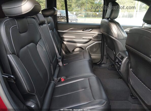 1C4RJYB63RC145923 2024 JEEP GRAND CHEROKEE 4XE Red Widok naklejki z numerem VIN