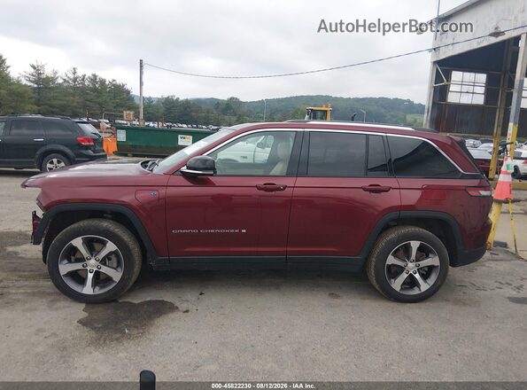 1C4RJYB65P8791173 2023 JEEP GRAND CHEROKEE 4XE Maroon 