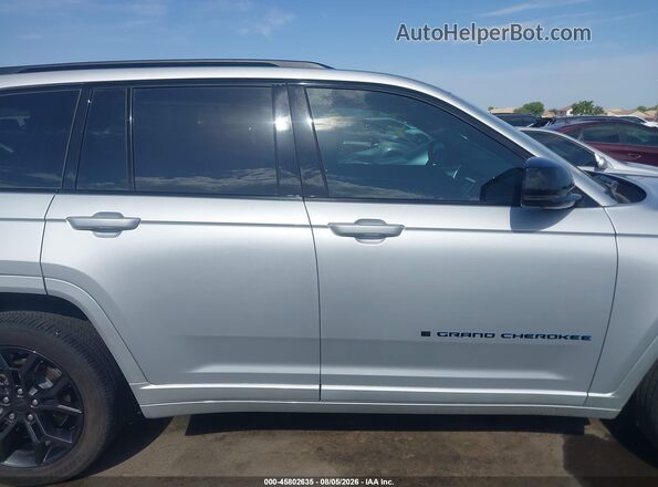 1C4RJYB65R8505437 2024 JEEP GRAND CHEROKEE 4XE Серебряный Панорамный вид салона 360°
