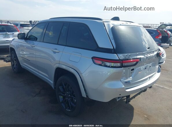 1C4RJYB65R8505437 2024 JEEP GRAND CHEROKEE 4XE Серебряный Задняя левая четверть