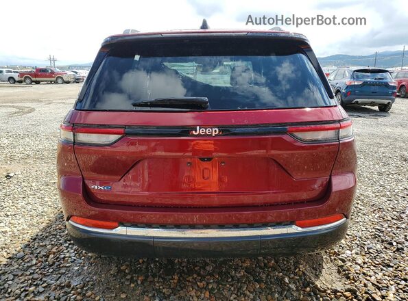 1C4RJYB65RC117394 2024 JEEP CHEROKEE Темно-бордовый Вид салона спереди