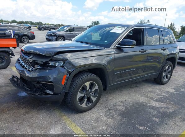 1C4RJYB65RC721074 2024 JEEP GRAND CHEROKEE 4XE Серый Передняя левая четверть