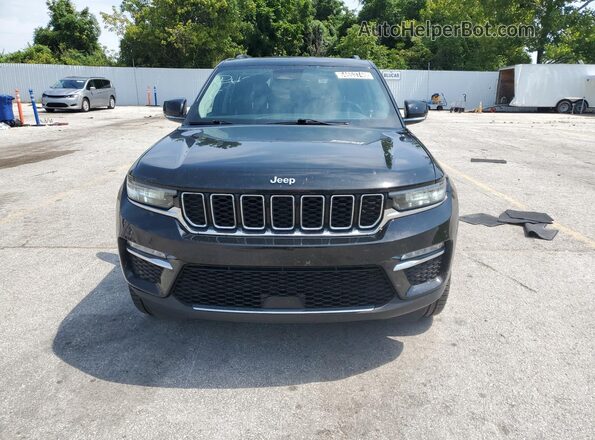 1C4RJYB66PC582232 2023 JEEP GRAND Black Vista de la etiqueta del VIN