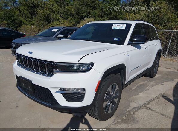 1C4RJYB66R8516995 2024 JEEP GRAND CHEROKEE 4XE White Przód lewy