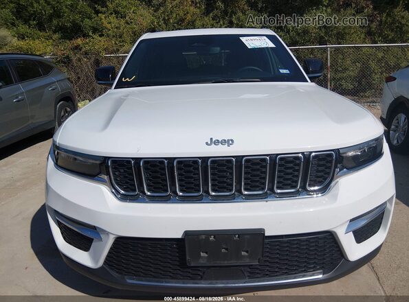 1C4RJYB66R8516995 2024 JEEP GRAND CHEROKEE 4XE White Widok z przodu
