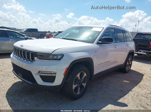 1C4RJYB66RC129246 2024 JEEP GRAND CHEROKEE 4XE White Przód lewy