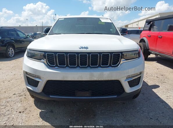 1C4RJYB66RC129246 2024 JEEP GRAND CHEROKEE 4XE White Widok zestawu wskaźników