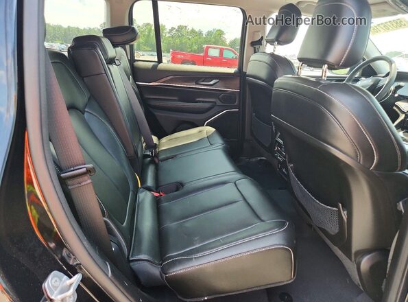 1C4RJYB67P8795922 2023 JEEP GRAND Black Widok wnętrza z tyłu