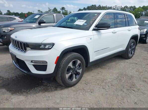 1C4RJYB67R8520487 2024 JEEP GRAND CHEROKEE 4XE White Передня ліва чверть