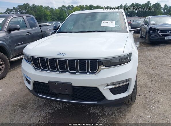 1C4RJYB67R8520487 2024 JEEP GRAND CHEROKEE 4XE White Вид спереду