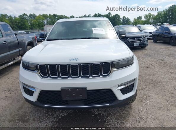 1C4RJYB67R8520487 2024 JEEP GRAND CHEROKEE 4XE White Вид щитка приладів