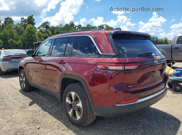 1C4RJYB68RC182143 2024 JEEP GRAND Burgundy Trasero izquierdo