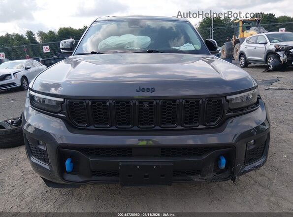 1C4RJYB69P8905367 2023 JEEP GRAND CHEROKEE 4XE Серый Вид задней части салона