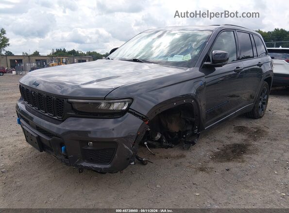 1C4RJYB69P8905367 2023 JEEP GRAND CHEROKEE 4XE Серый Вид спереди