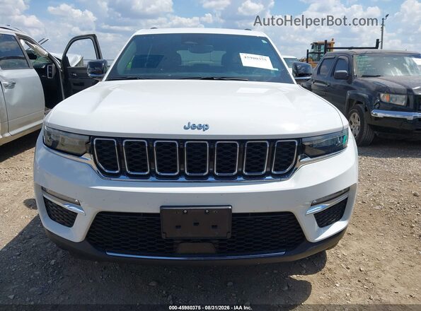 1C4RJYB69RC203310 2024 JEEP GRAND CHEROKEE 4XE White ხელსაწყოთა პანელის ხედი