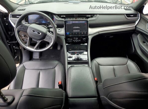 1C4RJYB6XS8665786 2025 JEEP GRAND Black წინა პანელის ხედი