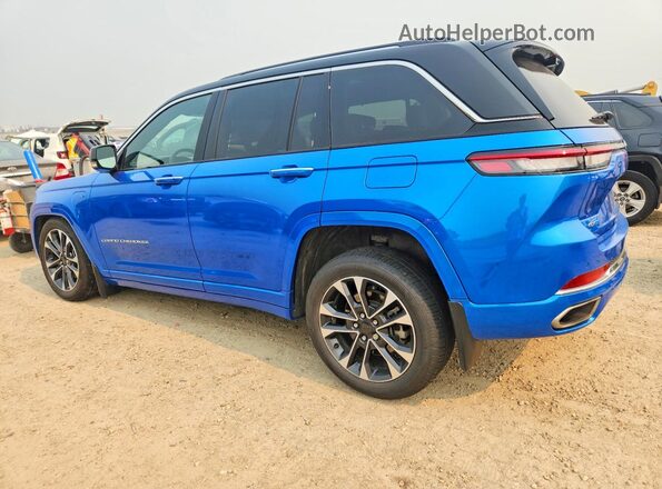 1C4RJYD63P8862142 2023 JEEP GRAND Синий Задняя левая четверть