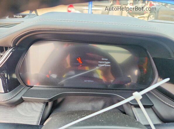 1C4RJYD63P8862142 2023 JEEP GRAND Синий Вид щитка приборов