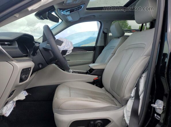 1C4RJYD67N8747802 2022 JEEP GRAND Black Front interior view