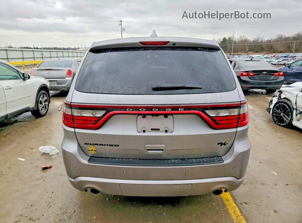 1C4SDHCT0JC186320 2018 DODGE DURANGO Gray უკანა ხედი