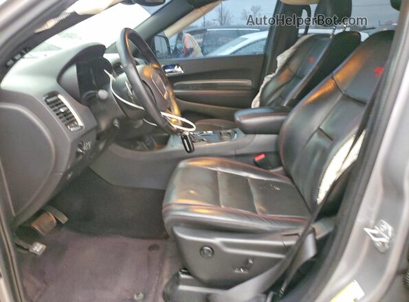 1C4SDHCT0JC186320 2018 DODGE DURANGO Gray წინა სალონის ხედი