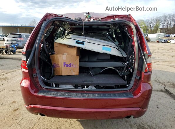 1C4SDHCT0RC143415 2024 DODGE DURANGO Red Rear view
