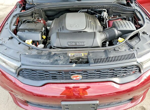 1C4SDHCT0RC143415 2024 DODGE DURANGO Red Engine compartment view