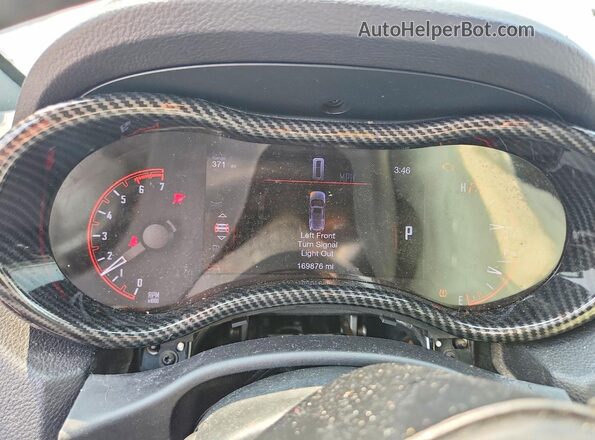 1C4SDHCT2GC322715 2016 DODGE DURANGO Gray Սարքավորումների վահանակի տեսք