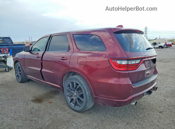 1C4SDHCT3JC290106 2018 DODGE DURANGO Maroon Հետևի ձախ