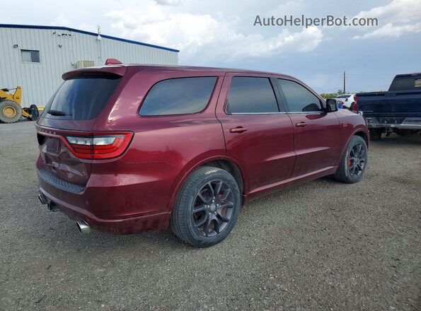 1C4SDHCT3JC290106 2018 DODGE DURANGO Maroon Հետևի աջ